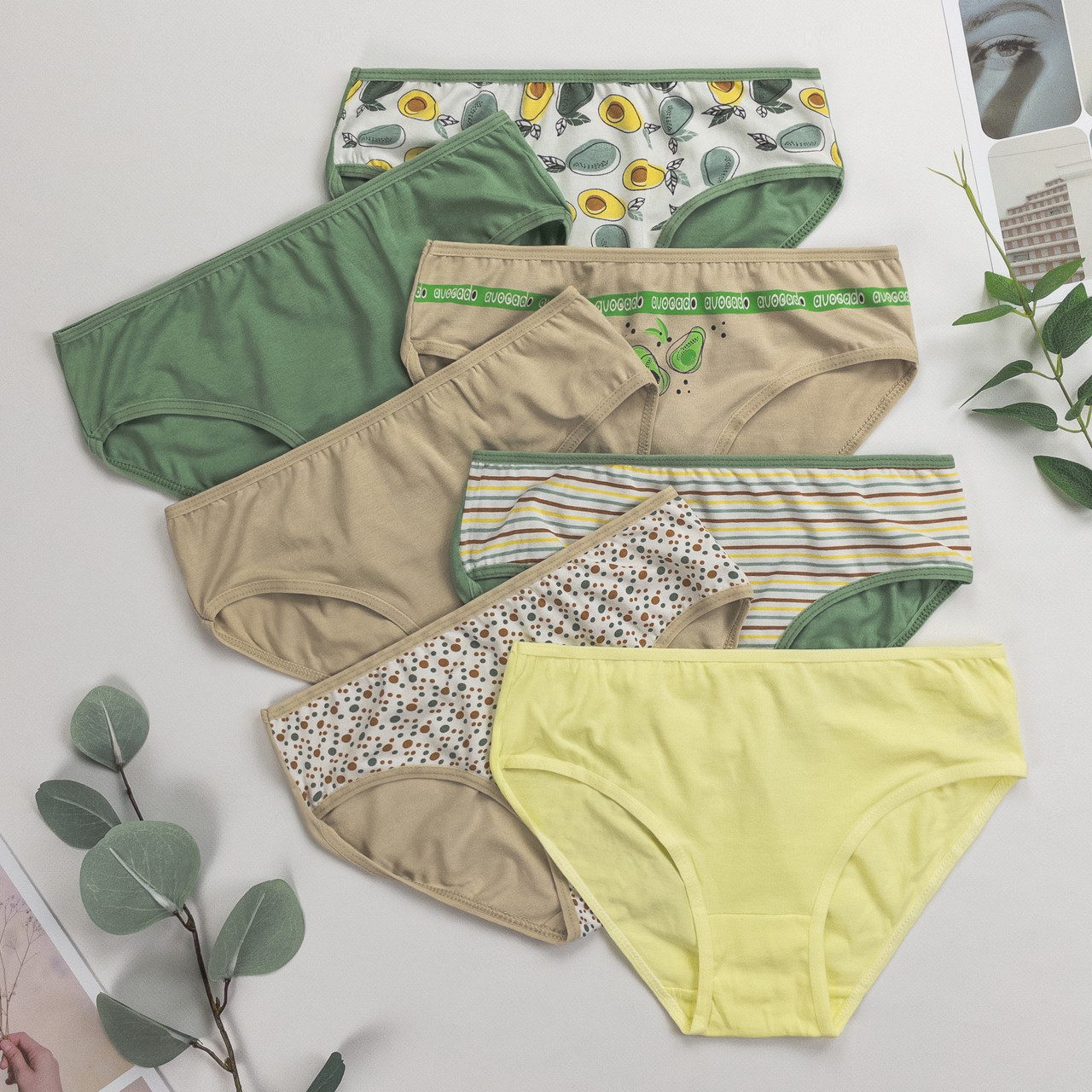 Труси сліпи дитячі тижневки Nicoletta (розміри: 8-9, 12-13, 14-15 років) Туреччина | 7 шт.