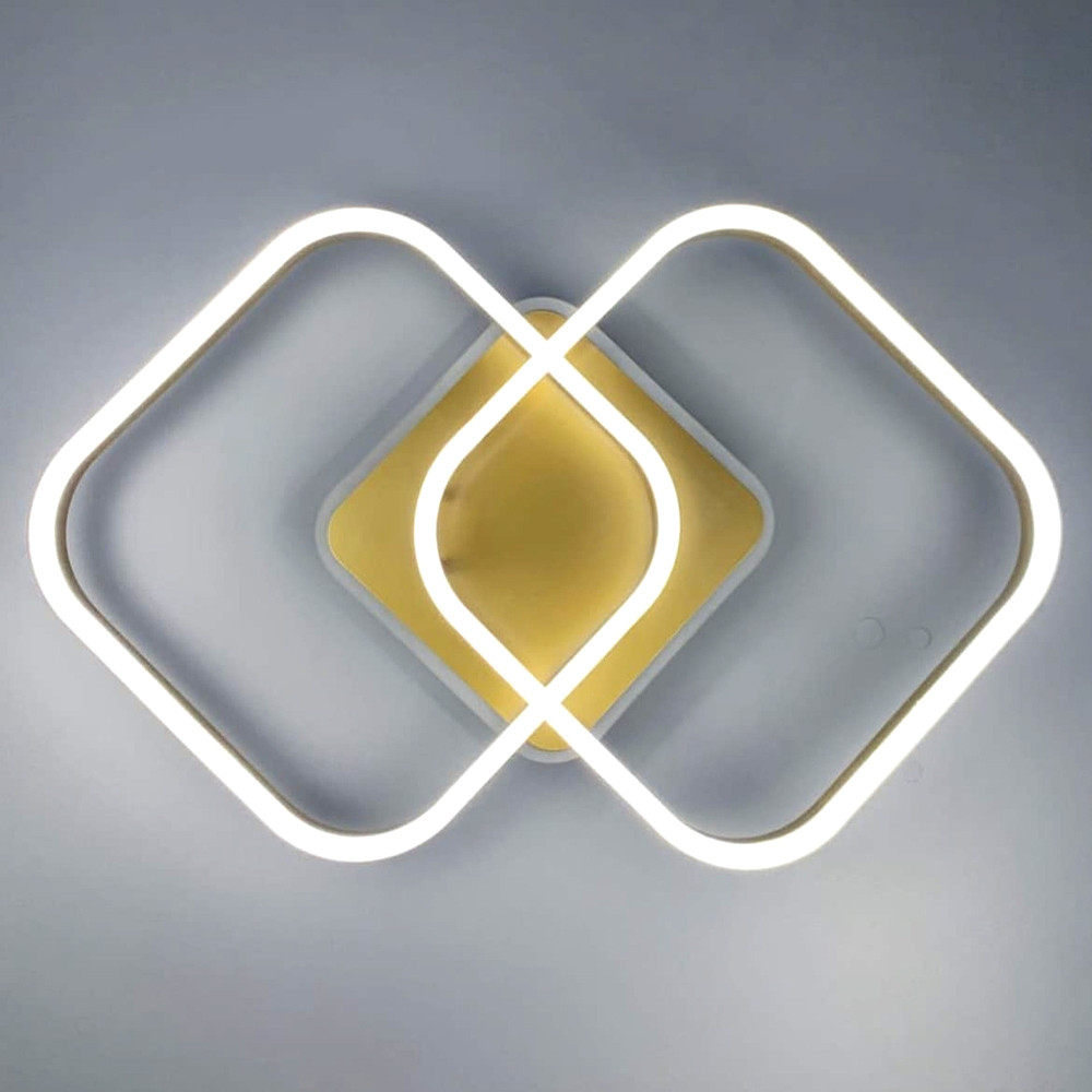 Сучасна LED люстра з RGB ефектом, 2 ріжки, освітлення до 16 м², модель A 55071/2
