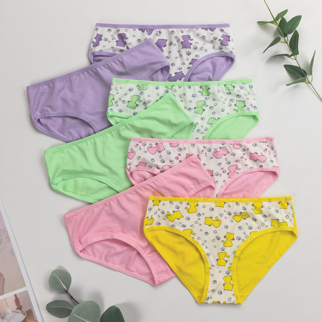 Труси сліпи дитячі тижневки Nicoleta Туреччина (розміри: 3 роки) |7 шт.