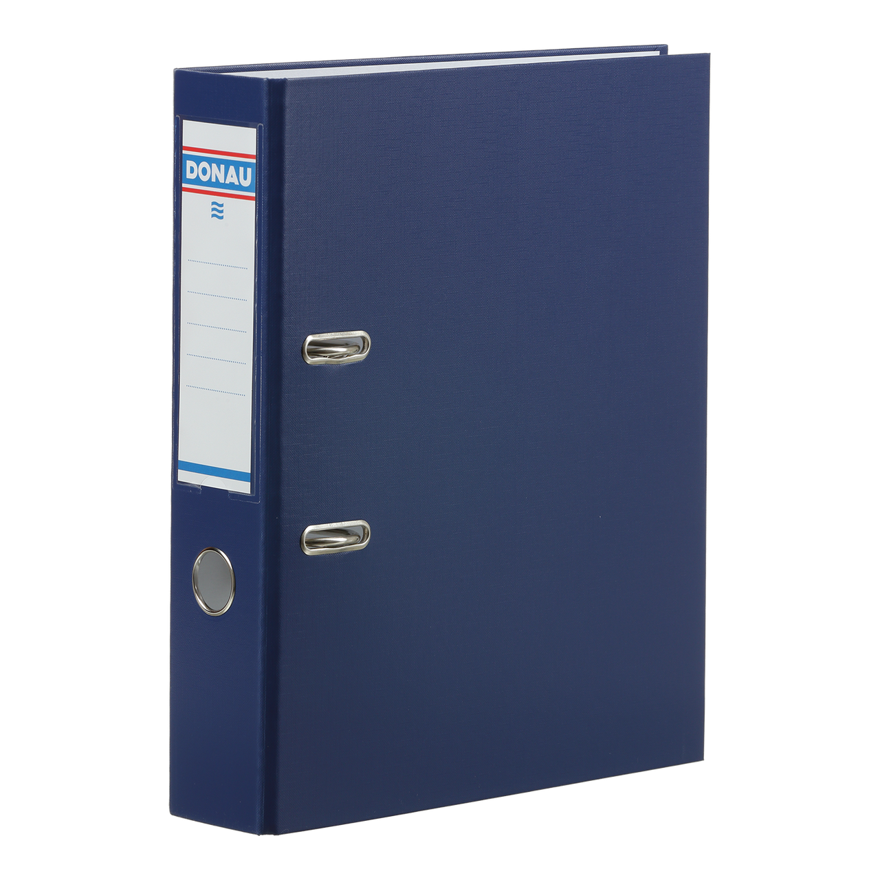 Папка-реєстратор Donau Master A4 50 мм одностороння Темно-синя (3970001M-18), фото 1