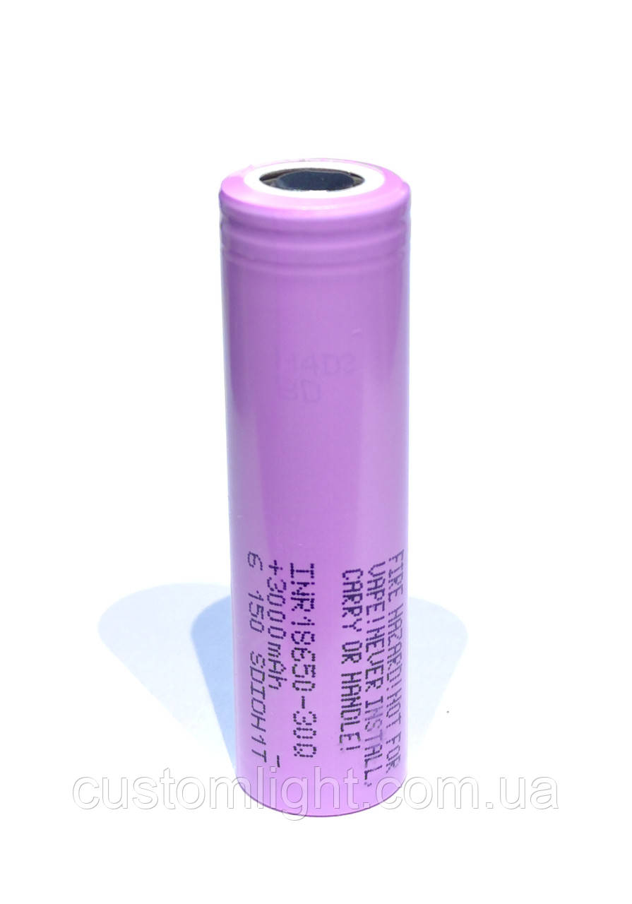 Акумулятор samsung INR18650-30Q 3000mAh