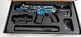 Дитячий автомат на орбізах M416 Future Battle Blue на акумуляторі 64 см, фото 9
