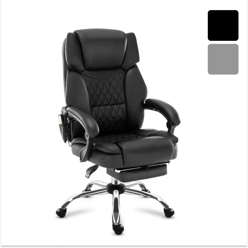 Крісло офісне масажне Mark Adler Boss 6.0 з масажем для дому офісу W_2379, фото 1