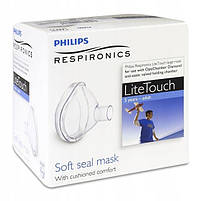 Інгаляційна маска для спейсера Philips OPTICHAMBER L (від 5 років і для дорослих), фото 2