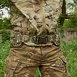 Розвантажувальний пояс Kiborg R-1 (S) molle Піксель / Анатомічний крій З фурнітурою 100% поліамід, фото 8