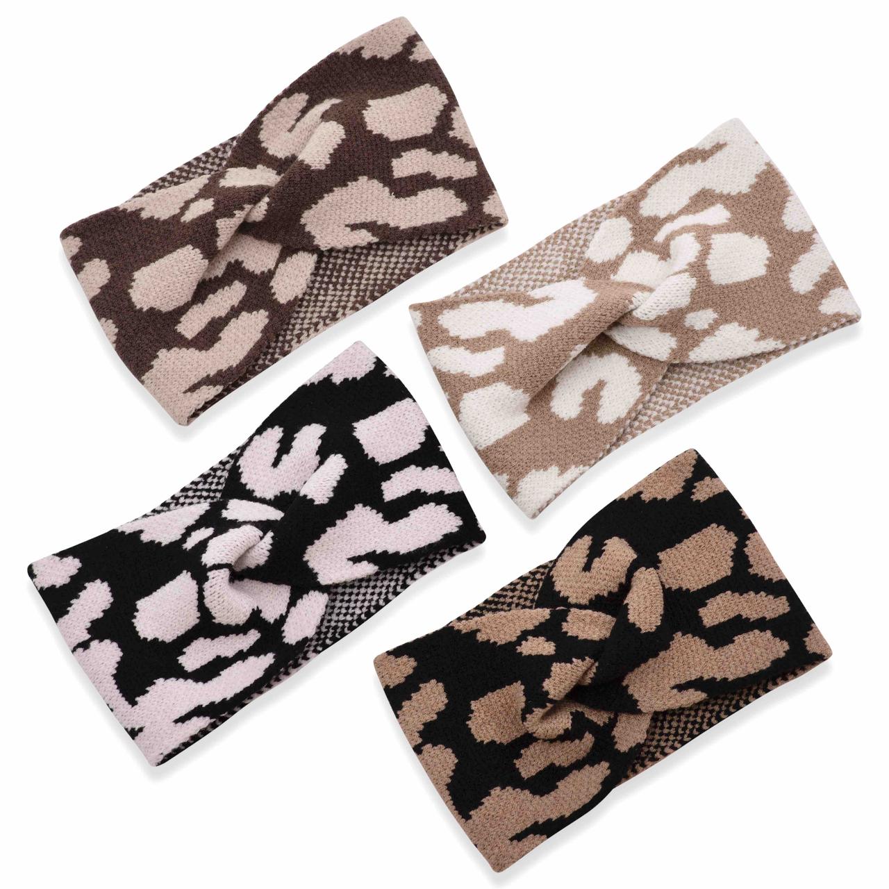 Дитячі пов'язочки для дівчаток Леопард