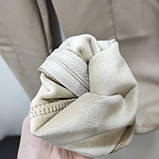 Лосини еко шкіра бежеві теплі, фото 7