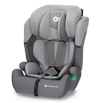 Автокрісло Kinderkraft Comfort Up i-Size Grey (група 1/2/3, від 76 до 150 см, 9-36 кг)