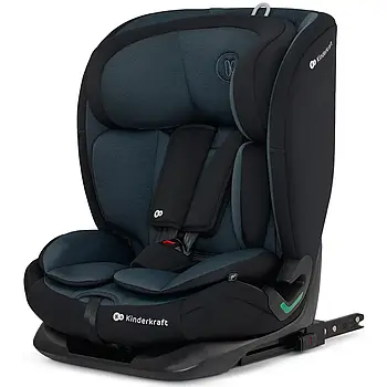 Автокрісло Kinderkraft Oneto3 i-Size Graphite Black (ISOfix, група 1/2/3, від 76 до 150см, регулювання сидіння)