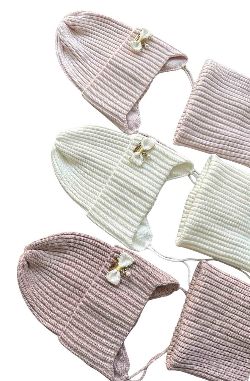 Шапки дитячі для дівчаток Компклект