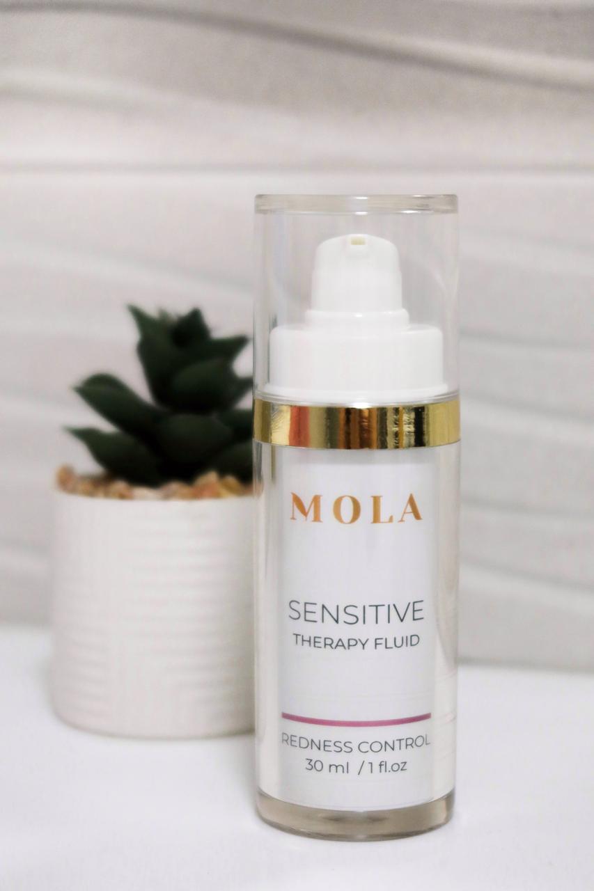 MOLA SENSITIVE THERAPY FLUID  MOLA Крем-флюїд для чутливої шкіри обличчя, схильної до почервоніння, фото 1