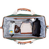 Сумка для мам Childhome Mommy Bag Signature Canvas Green, фото 2