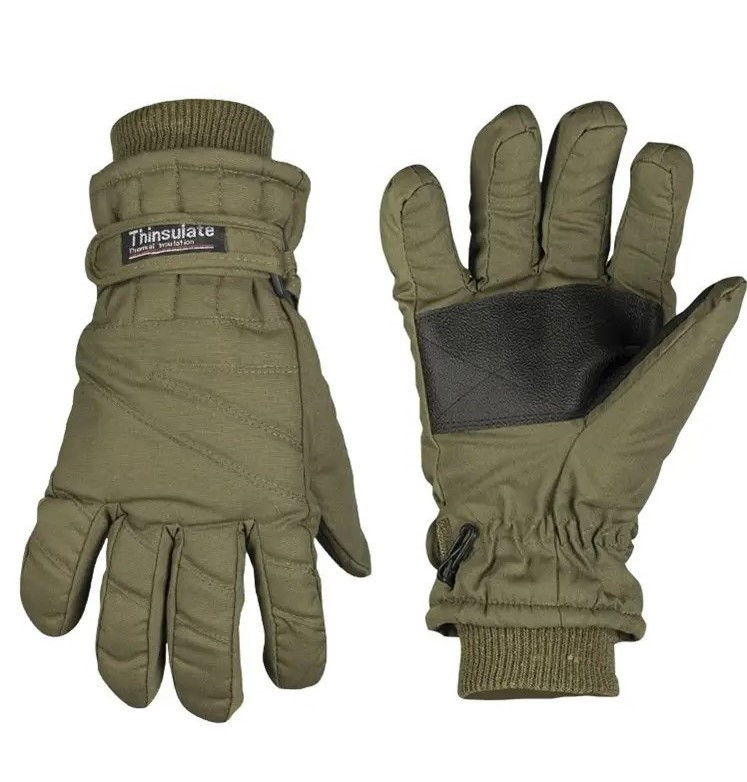 Рукавички "Thinsulate" олива Mil-tec 12530001 - 2XL, фото 1