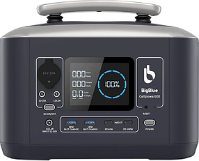 Портативна зарядна станція BigBlue CP600 600W 537.6Wh Black