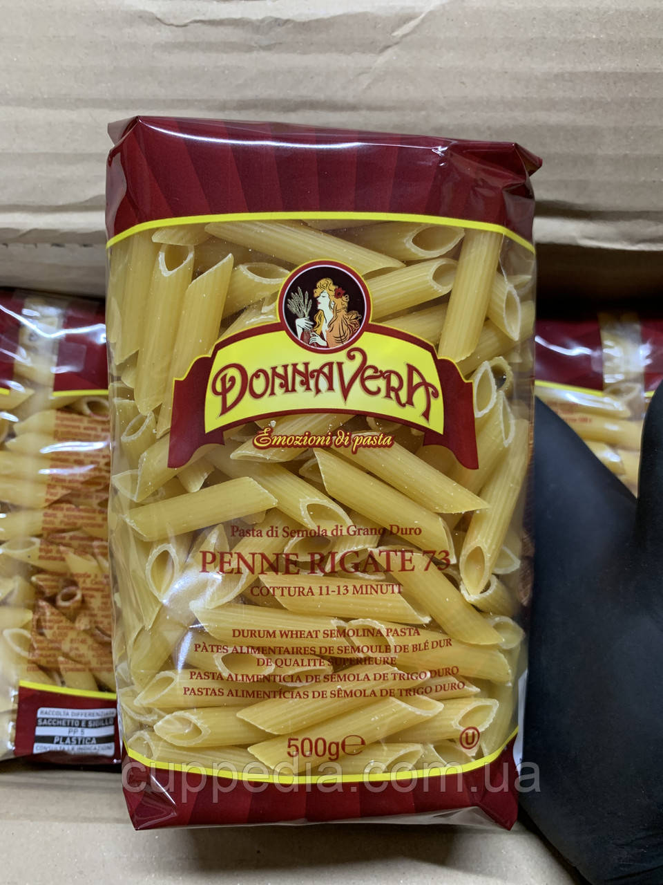 Макарони Donna Vera Penne Rigate 500 гр