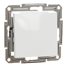 Вимикач Schneider-Electric Asfora 1-клавішний білий без рамки EPH0170121