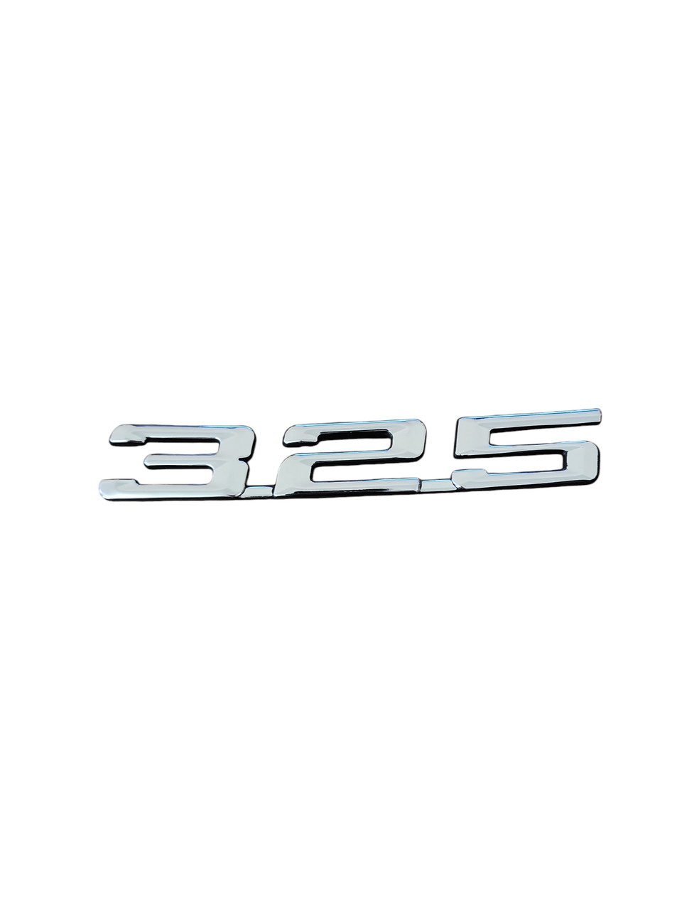 Напис на кришку багажника BMW 325 хром 276х28мм УЦІНКА!