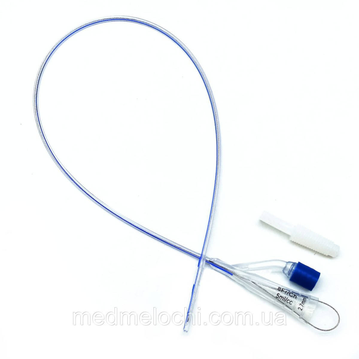 Катетер урологічний Фолея ветеринарний Fr8 2.7 x 480 мм (Dog, M)