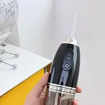 Портативний іригатор для порожнини рота Water Flosser з USB зарядкою + 4, водопровідний іригатор для зубів, фото 6