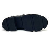 Сапожки ботфорти високі чорні жіночі із замком замшеві євро або байка S.Billini A1-74 шкіра стрейч розмір 37, фото 6