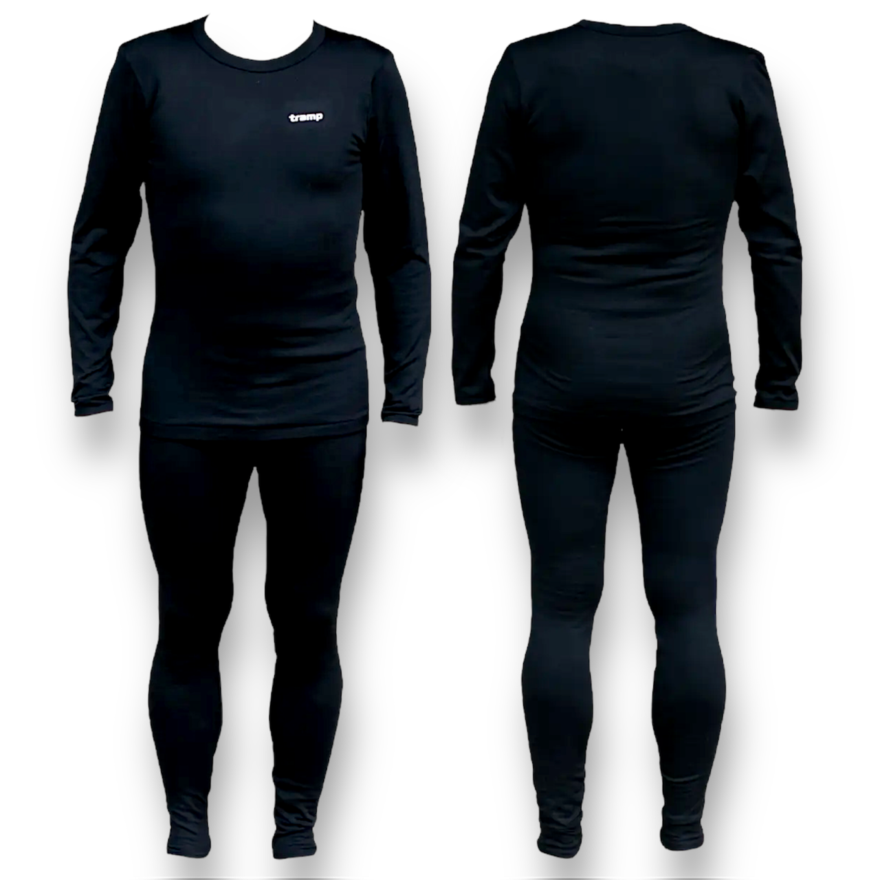 Термобілизна чоловіча Tramp Warm Soft комплект 2XL, чорний, фото 1