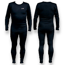 Термобілизна чоловіча Tramp Warm Soft комплект 2XL, чорний