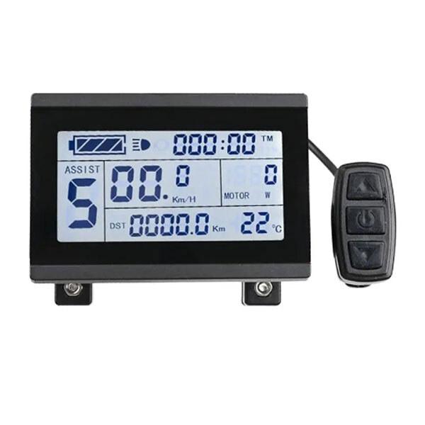 Дисплей (велокомп'ютер) для електровелосипедів LCD-3