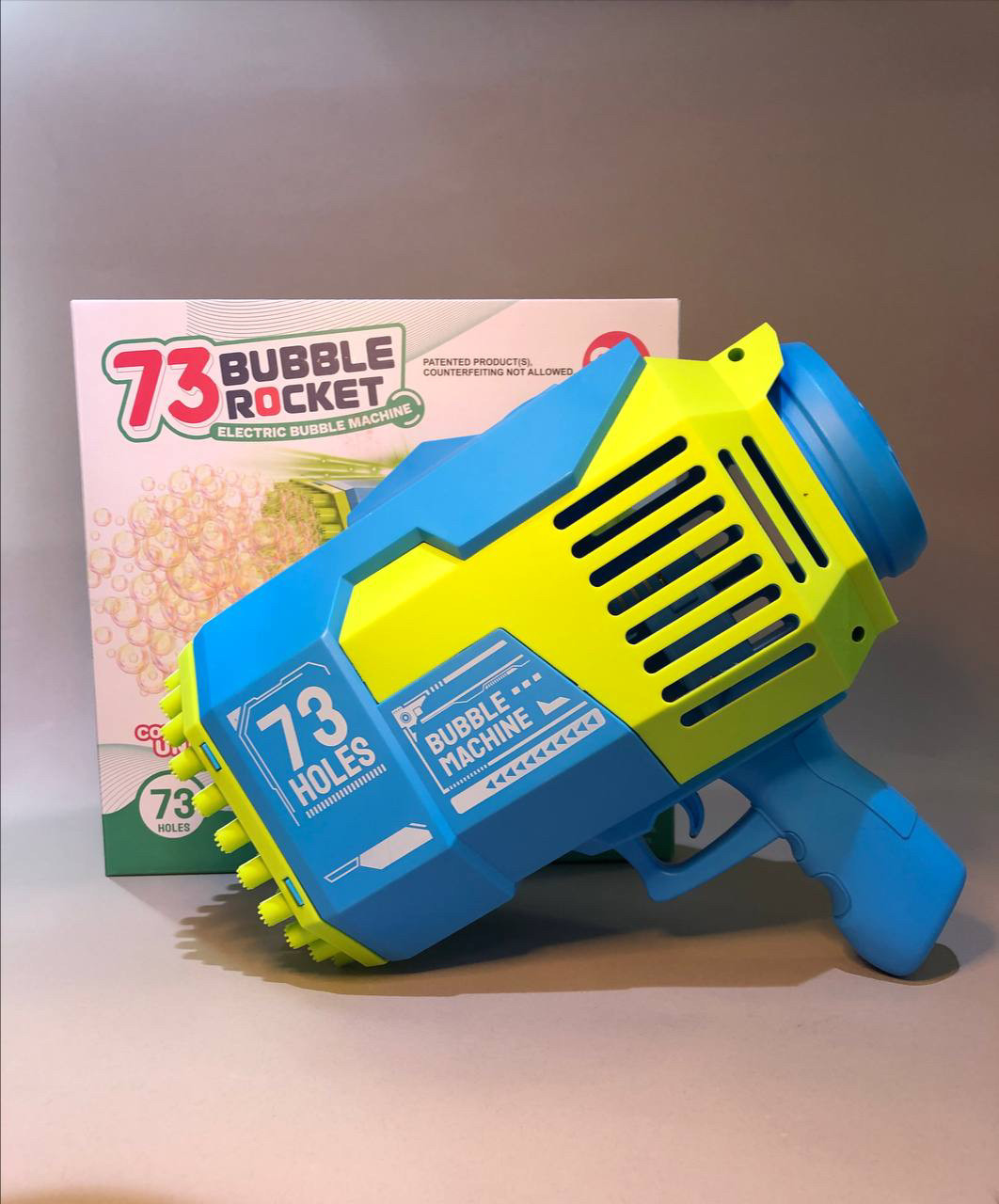 Пістолет мильних бульбашок Bubble Gun Blaster