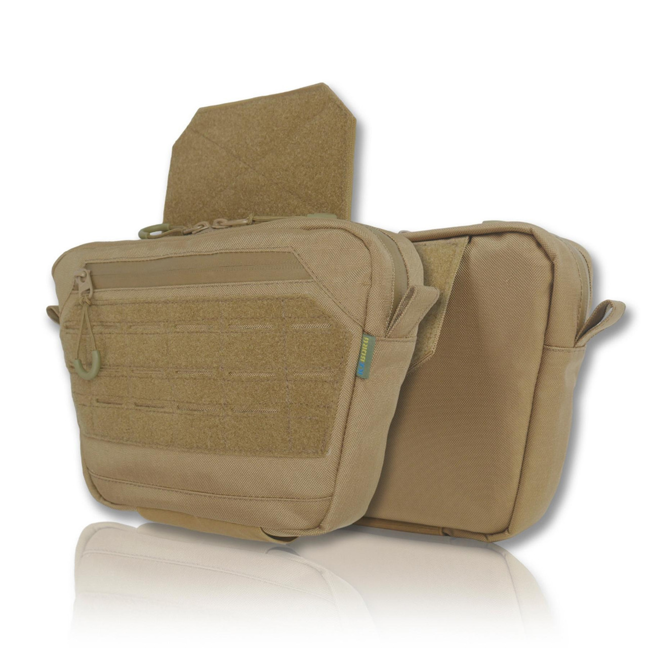Сумка-напашник Койот XL Kiborg GU під бронепакет Виготовлений з Cordura 1000D +NIR-просочення ( від ПНБ)