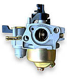 Карбюратор газонокосарки з краником на двигун honda GCV160 HR194 HR214, фото 8