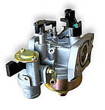 Карбюратор газонокосарки з краником на двигун honda GCV160 HR194 HR214, фото 5