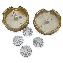 Розподільна коробка 80 мм RE керамічна капучино ретро 84326044, фото 5