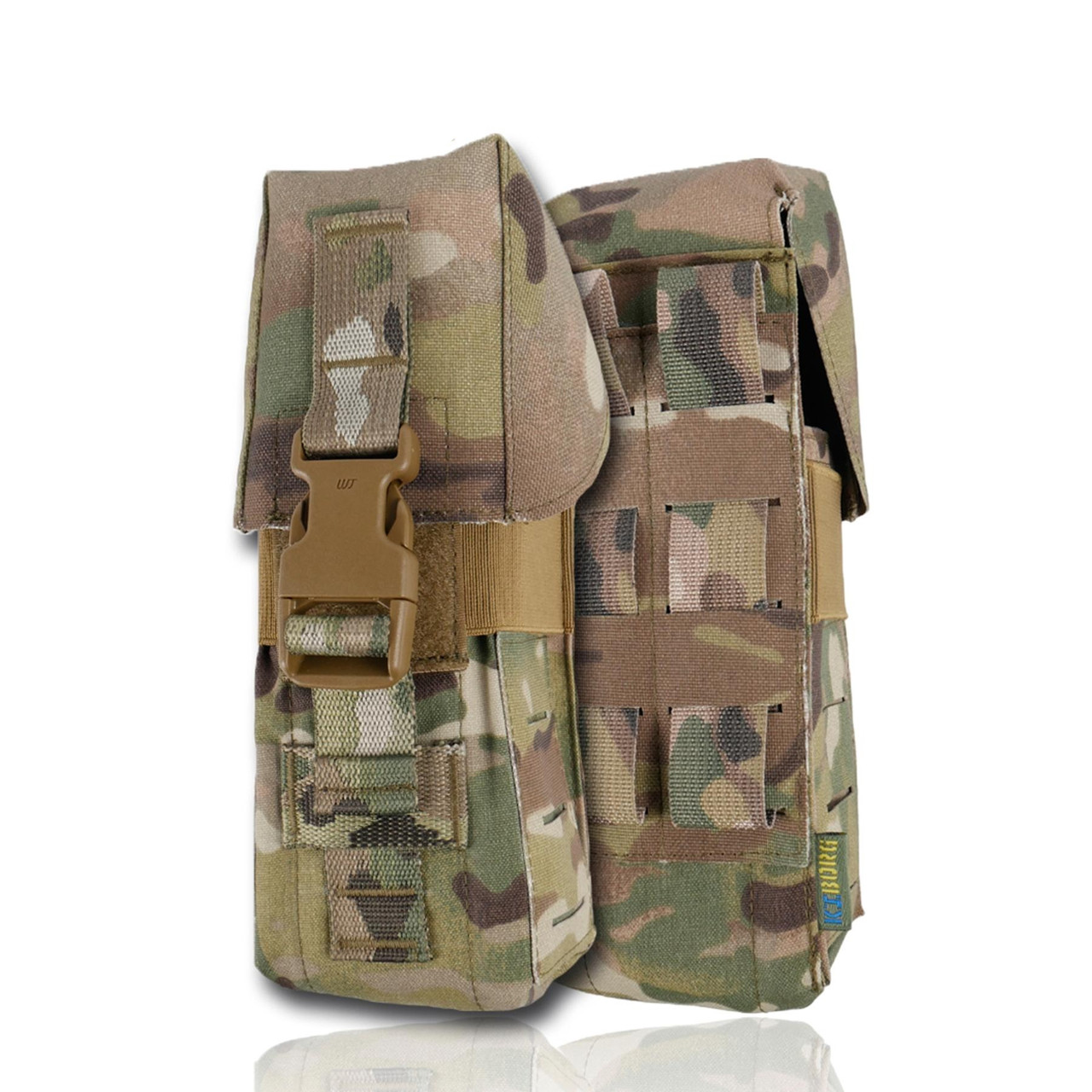 Підсумок мультикам під 2 магазина Kiborg Military | Матеріал Cordura Squadron 1000Dx1000D, фото 1
