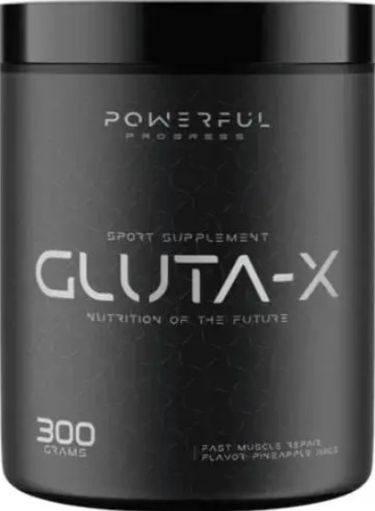 Глютамин в порошку Powerful Progress Gluta-X 300 г ананас