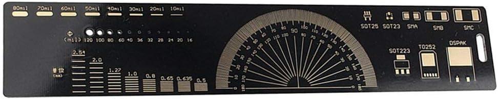 Лінійка інженера-електронника, радіоаматора 200мм, PCB