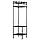 Кутова підлогова вішалка для одягу та взуття з гачками(Метал) Corner coat rack., фото 3