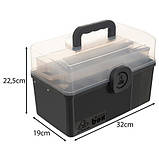 Аптечка органайзер для зберігання та перенесення Ruhhy 24499, фото 10