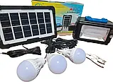 💚Система автономного освітлення із сонячною панеллю JanAi JA-2009, фото 3