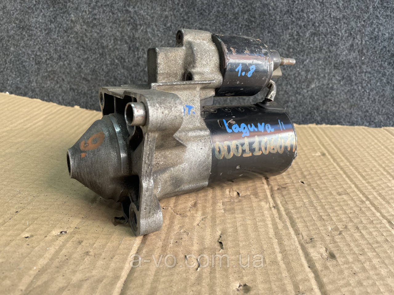 Стартер для Renault Clio, Espace, Laguna, Megane, Sceniс, 1.8, 2.0, 0001106017, 9 зубів, фото 1