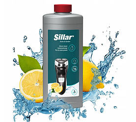Лимонна рідина для очищення електробритв Sillar Shaver Clean 1 л для бритв Braun CCR