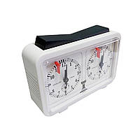 Годинник шаховий механічний 9008-white