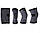 Бандаж на коліно S зі спандексу, сірий з чорним, фото 3