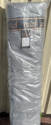 Сіра однотонна Бязь Gold Lux 125 г, бавовняна тканина 220 см для пошиття постільної білизни, рулон 50 м, Пакистан, фото 2