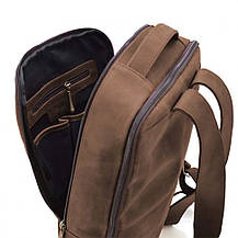 Шкіряний рюкзак коричневий TARWA RC-7287-3md кінська шкіра, фото 2