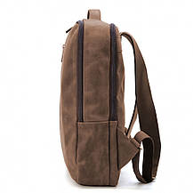 Шкіряний рюкзак коричневий TARWA RC-7287-3md кінська шкіра, фото 4