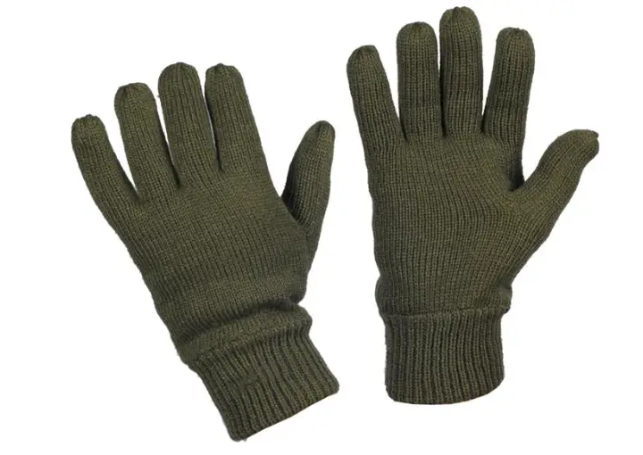 Рукавички зимові Mil-tec winter утеплювач Thinsulate Olive 12531001 - L, фото 1