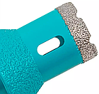 Алмазна коронка-фреза BIHUI 35-55 мм для сухого свердління М14, фото 3