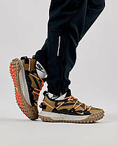 Кросівки чоловічі Nike Acg Mountain Fly Low Khaki Orange Взуття Найк Маунтін Флай хакі текстиль демісезон, фото 5