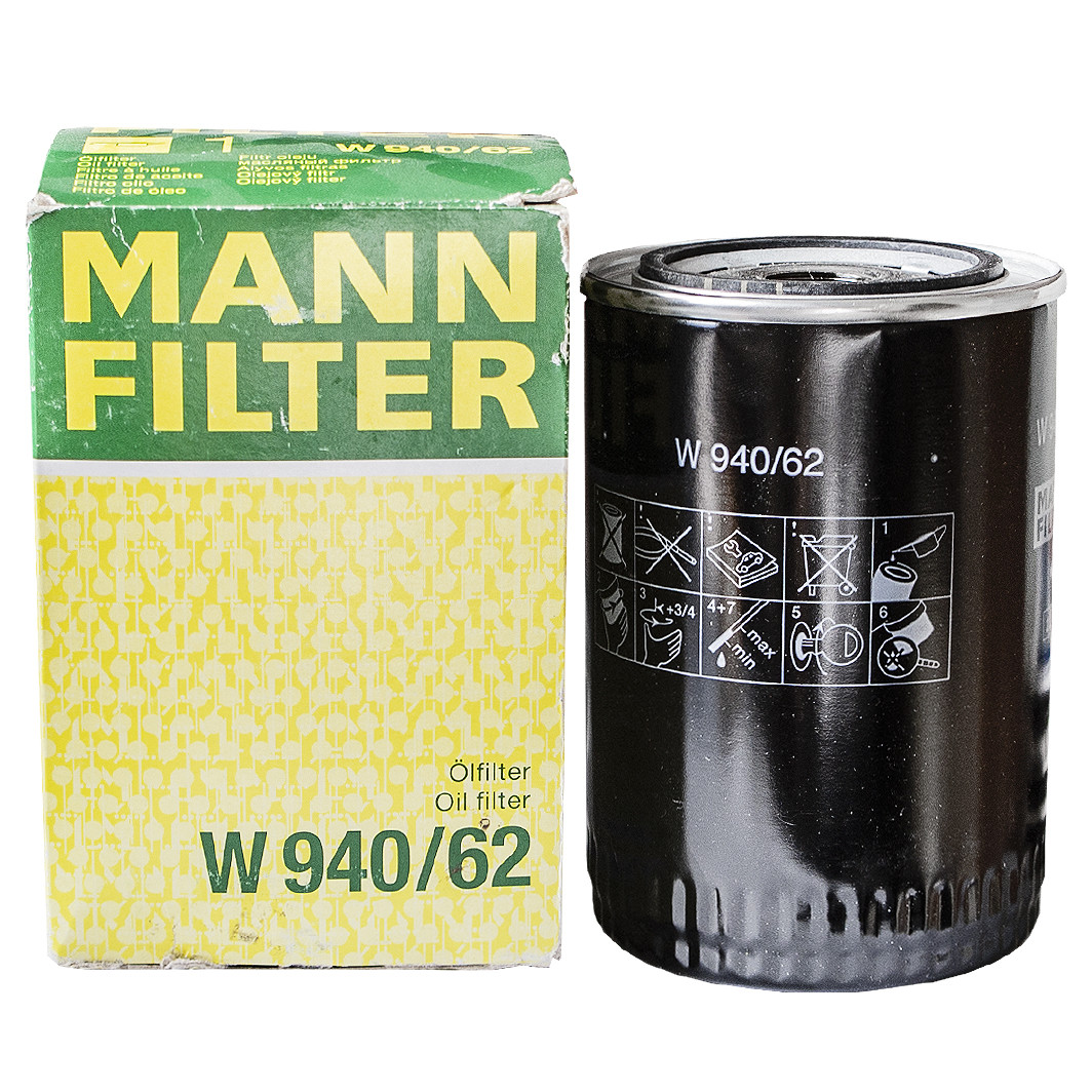 W940/62 MANN-FILTER Масляный фильтр, фото 1