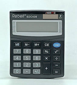 Електронний Калькулятор Rebell 8-розрядний SDC408